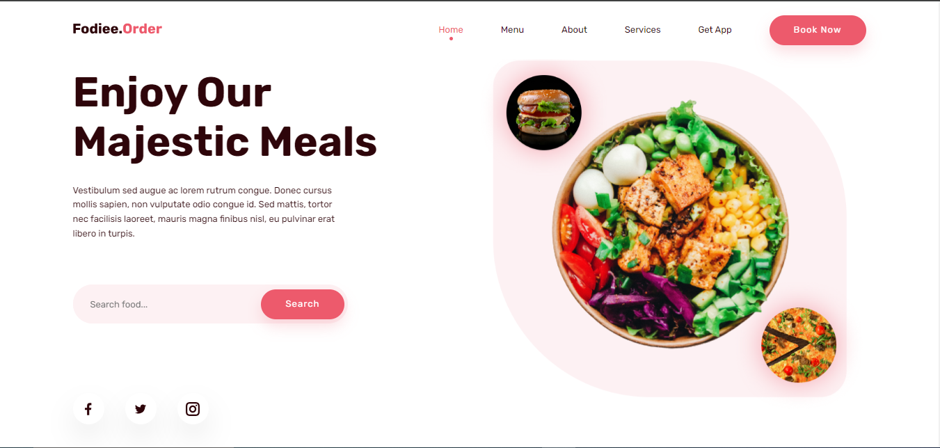 Foodie Website
